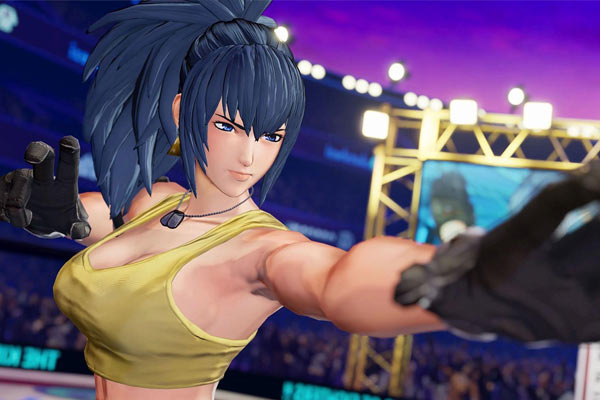 Leona in King Of Fighters