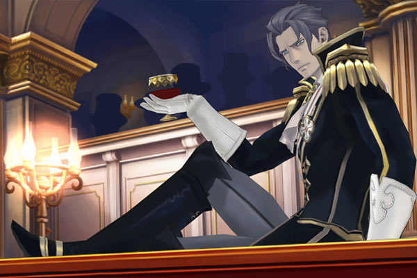 Lord Klint Van Zieks aus The Great Ace Attorney Chronicles