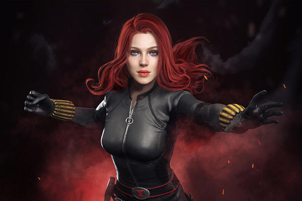 Black Widow dans Marvel Future Revolution