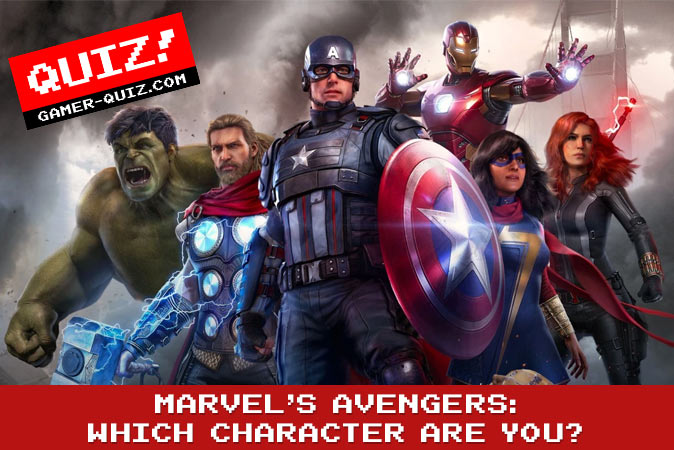 Willkommen beim quiz: Marvels Avengers: Welcher Charakter bist du?