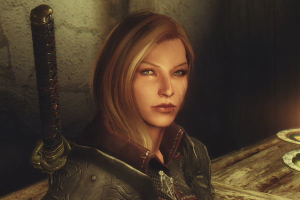 Delphine em Skyrim