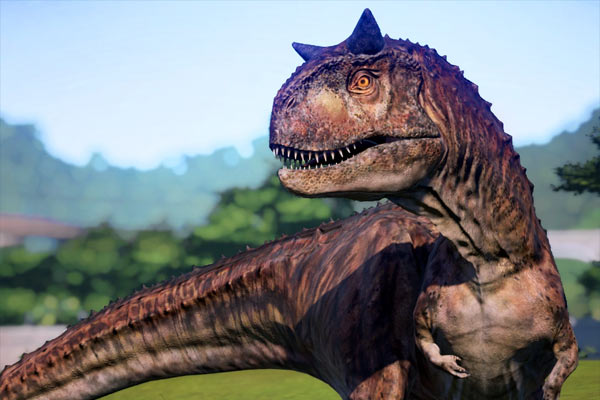 Carnotaurus aus Jurassic World Evolution 2