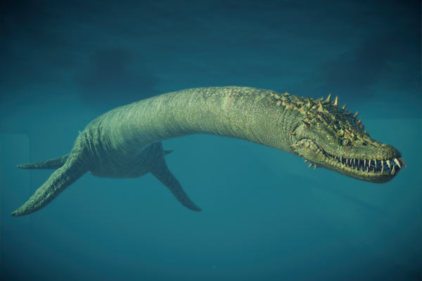 Elasmosaurus aus Jurassic World Evolution 2