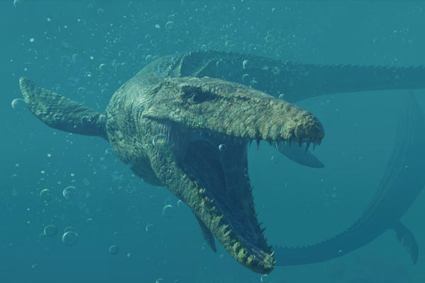 Mosasaurus aus Jurassic World Evolution 2