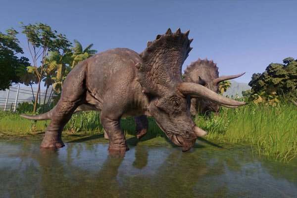 Triceratops aus Jurassic World Evolution 2