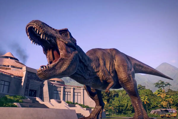 Tyrannosaurus Rex aus Jurassic World Evolution 2