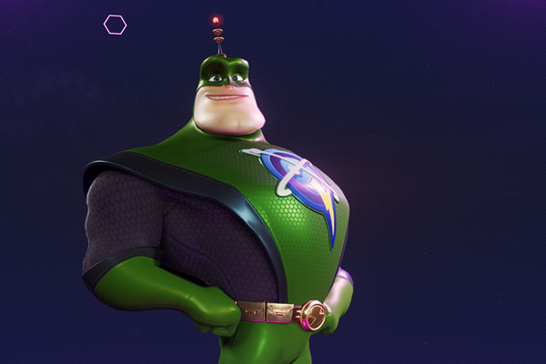 Captain Qwark aus Ratchet and Clank