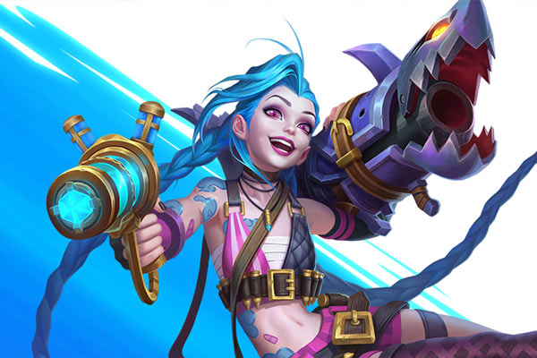 Jinx dans Legends Of Runeterra