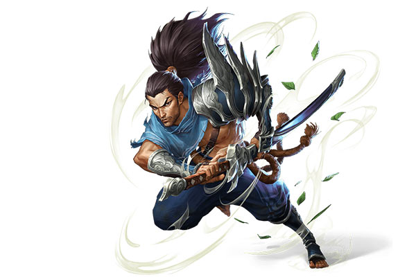 Yasuo dans Legends Of Runeterra