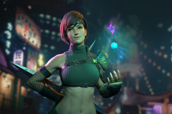 Yuffie Kisaragi aus Final Fantasy VII