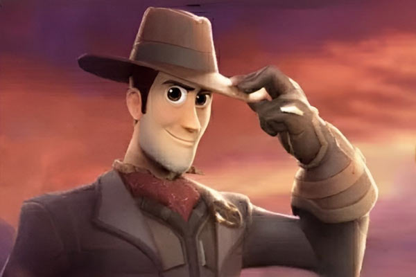 Woody, Heavy Hitting Cowboy dans Disney Mirrorverse