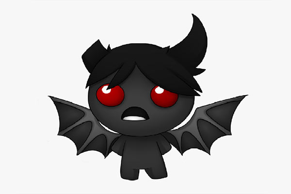 Azazel in The Binding of Isaac