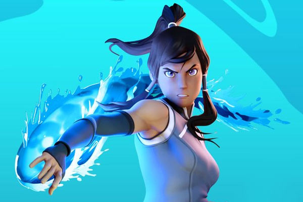Korra in All-Star Brawl