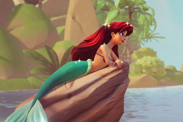 Ariel in Disney Dreamlight Valley