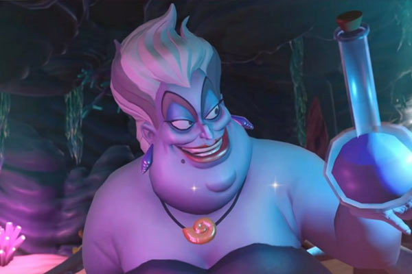 Ursula in Disney Dreamlight Valley