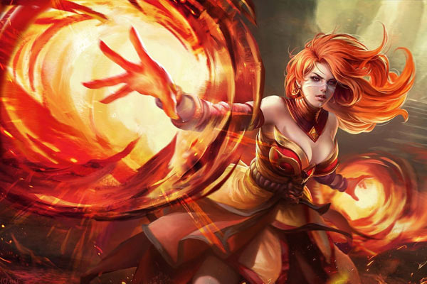 Lina em Dota 2