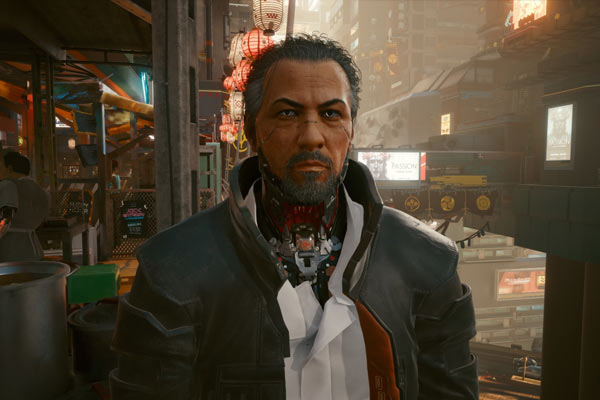 Goro Takemura en Cyberpunk 2077