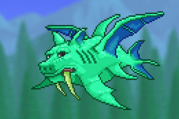 Duke Fishron em Terraria