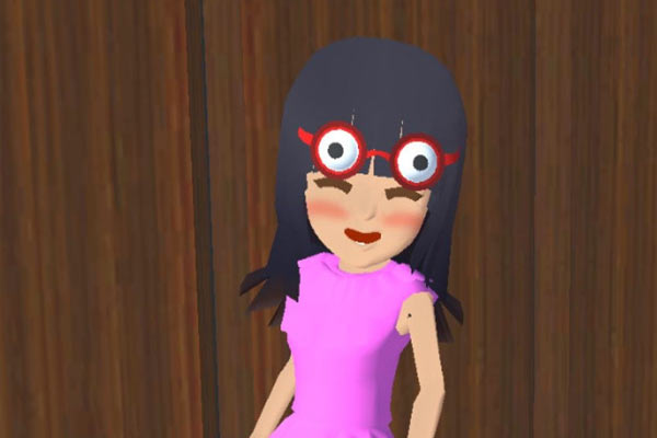 Mio Aida aus Sakura School Simulator