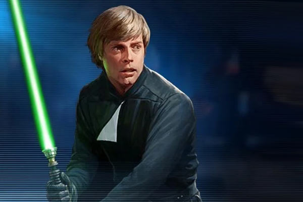 Jedi Knight Luke Skywalker in Star Wars: Galaxy of Heroes