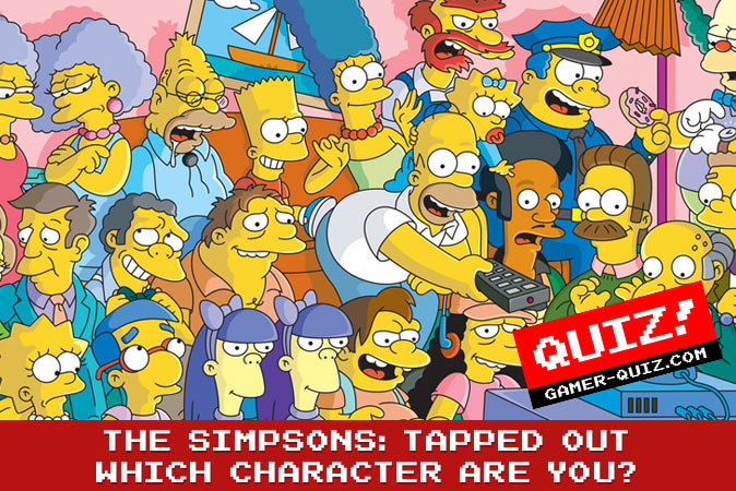 Bem-vindo ao quiz: Qual personagem de The Simpsons: Tapped Out você é?