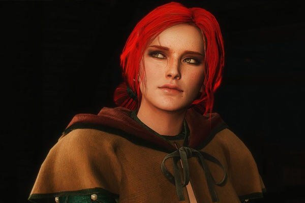 Triss dans The Witcher 3