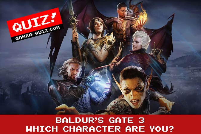 Bienvenido al cuestionario: ¿Qué personaje de Baldurs Gate 3 eres?