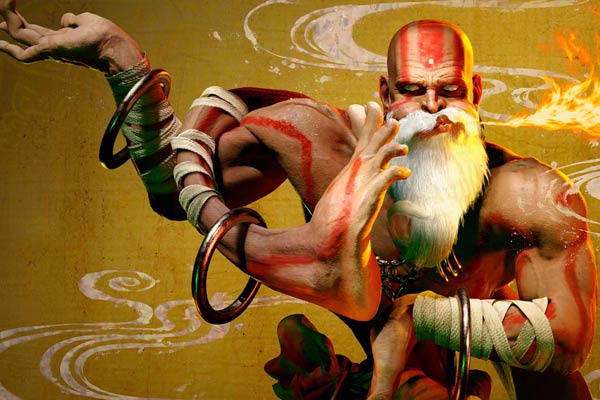 Dhalsim in Street Fighter 6