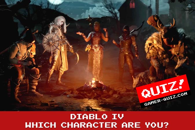 Bem-vindo ao questionário: Qual personagem de Diablo IV você é?