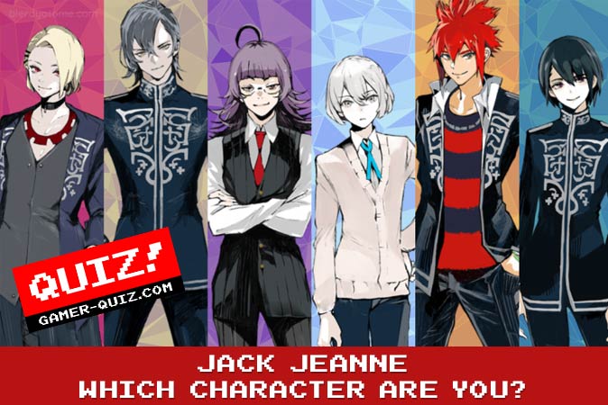 Bienvenue au quizz: Quel personnage de Jack Jeanne es-tu ?