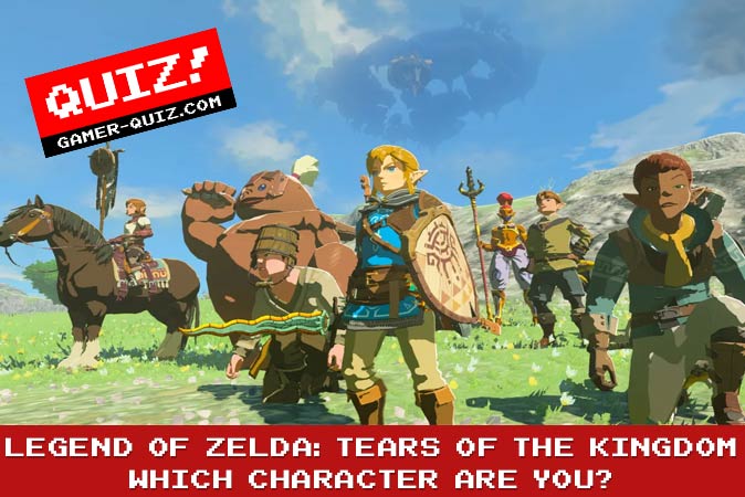 Bem-vindo ao questionário: Qual personagem de Zelda: Tears of the Kingdom você é?