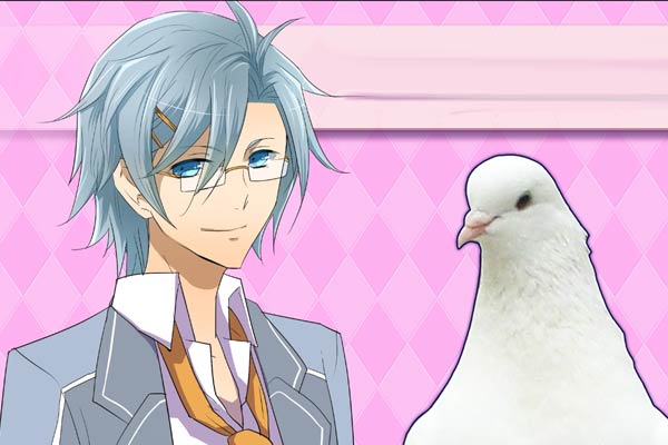 Yuuya Sakazaki in Hatoful Boyfriend