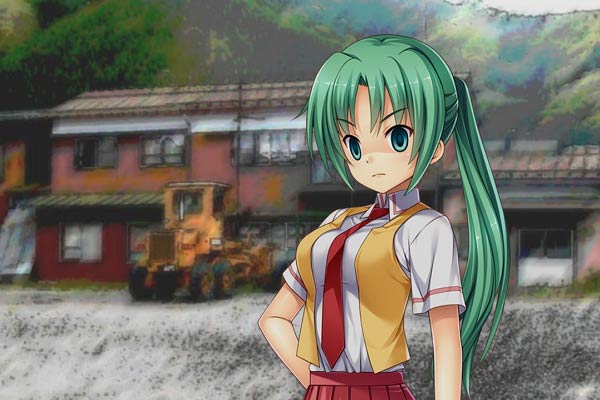 Mion Sonozaki in Higurashi: When They Cry