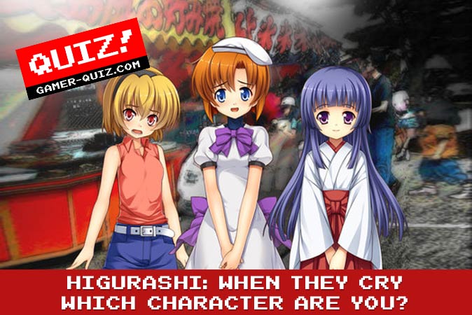 Bienvenue au quizz: Quel personnage de Higurashi: When They Cry es-tu ?