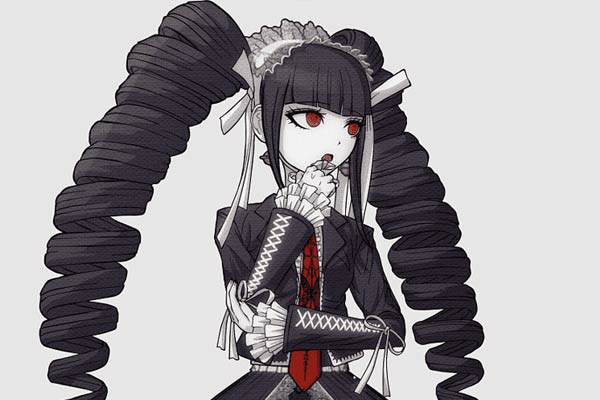 Celestia Ludenberg in Danganronpa: Trigger Happy Havoc