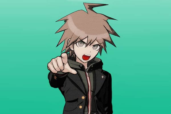 Makoto Naegi in Danganronpa: Trigger Happy Havoc