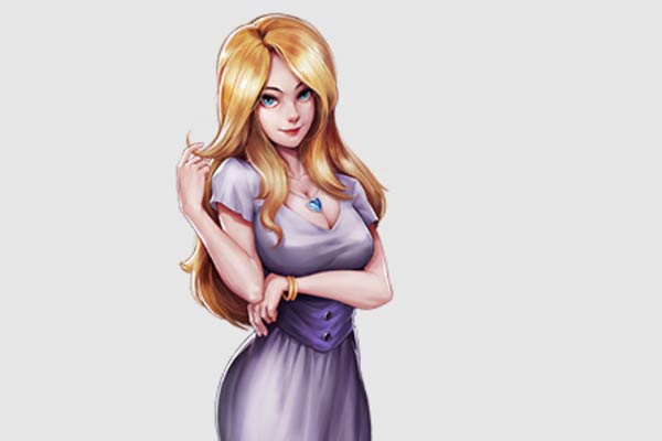 Hannah Wright aus The Letter - A Horror Visual Novel
