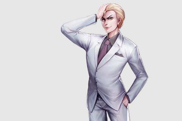 Luke Wright aus The Letter - A Horror Visual Novel
