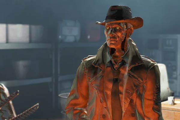 Nick Valentine dans Fallout 4