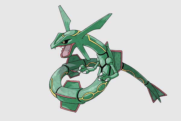Rayquaza in Pokemon GO