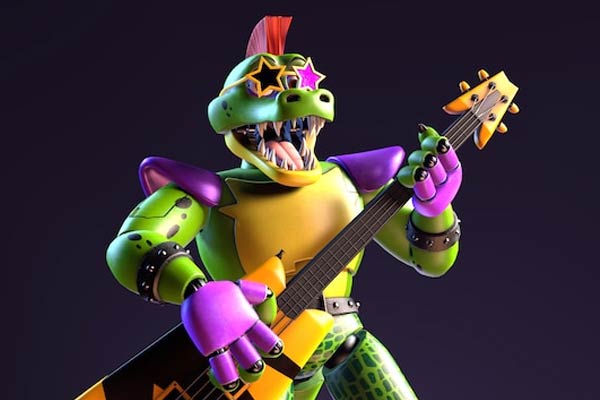 Montgomery Gator em FNAF: Security Breach