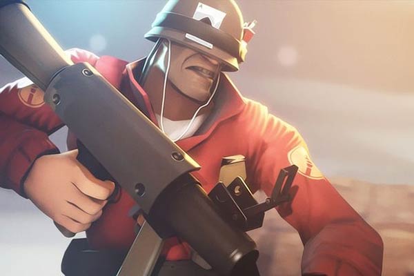 Soldier dans Team Fortress 2