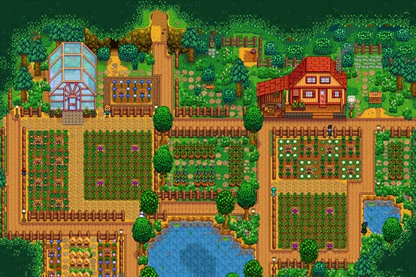 Forest Farm in Stardew Valley