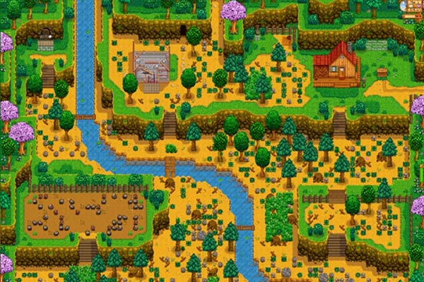 Hilltop Farm in Stardew Valley