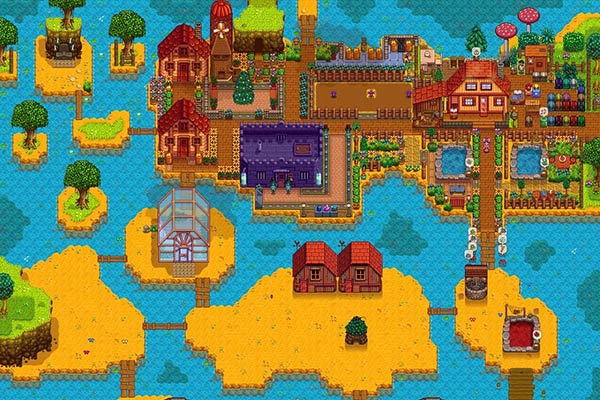 Riverland Farm in Stardew Valley