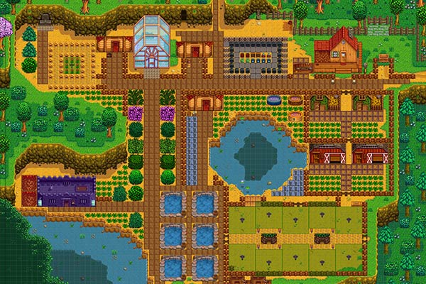 Wilderness Farm in Stardew Valley