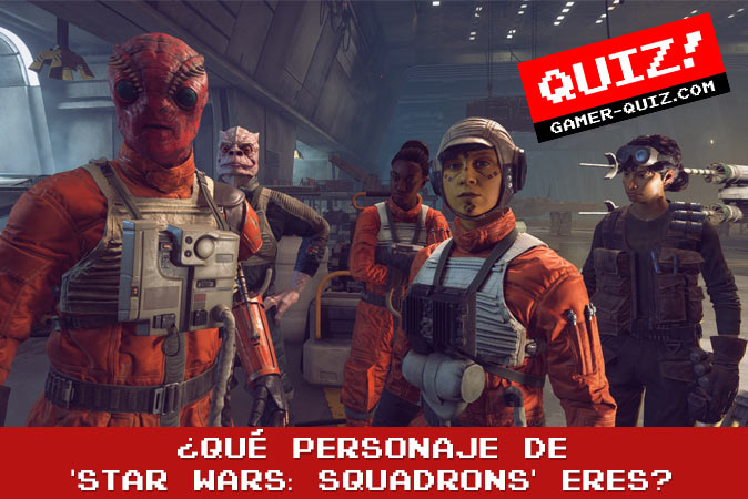 Bienvenido al cuestionario ¿Qué personaje de 'Star Wars: Squadrons' eres?