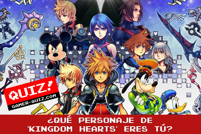 Bienvenido al cuestionario ¿Qué personaje de 'Kingdom Hearts' eres tú?