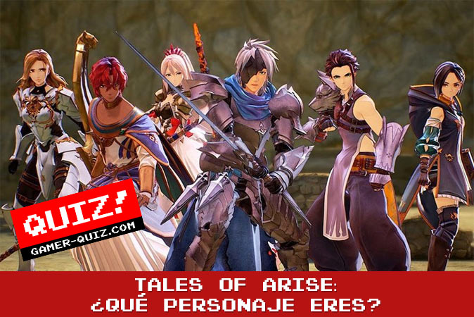 Bienvenido al cuestionario Tales of Arise: ¿Qué personaje eres?